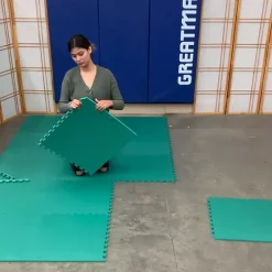 Foam Premium Interlocking Trade Show Mats 10x20 Ft. Kit 24 Foam Premium Interlocking Trade Show Mats 10x20 Ft. Kit -Greatmats Shop 10x10 install foam kids premium tile.jpg 3