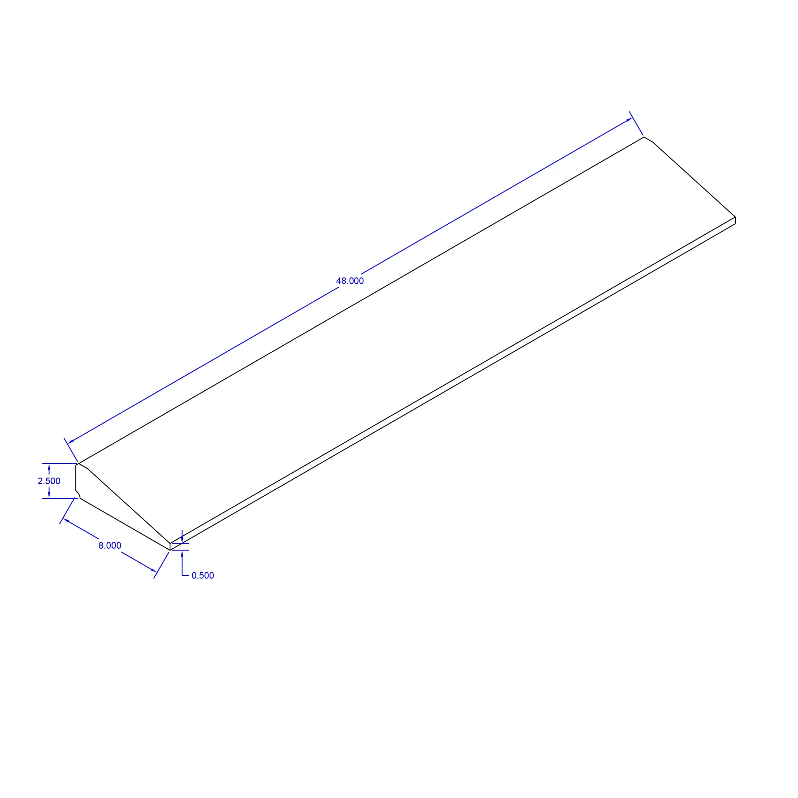 Reducer For DBTile And Max Playground Tile Black 2.5 X 48x8 Inch 15 Reducer For DBTile And Max Playground Tile Black 2.5 X 48x8 Inch - Image 13