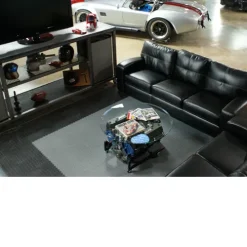 Coin Top Home Floor Tile Black Or Dark Gray 8 Tiles 4.5 Mm X 20.5x20.5 Inches 24 Coin Top Home Floor Tile Black Or Dark Gray 8 Tiles 4.5 Mm X 20.5x20.5 Inches -Greatmats Shop blackgray coin.jpg