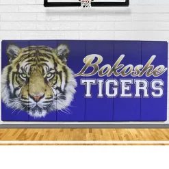Wall Pad 2x8 Ft WB LipTB 18 Wall Pad 2x8 Ft WB LipTB -Greatmats Shop bokoshe tigers wall pad.jpg 4
