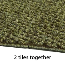 Calypso Heavy Duty Carpet Tile - 1/2 Inch X 19.69x19.69 Inches 20 Per Carton 23 Calypso Heavy Duty Carpet Tile - 1/2 Inch X 19.69x19.69 Inches 20 Per Carton -Greatmats Shop calypso heavy duty carpet tiles together.jpg