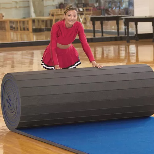 Cheerleading Mats 6x42 Ft X 2 Inch Poly Flexible Roll 5 Cheerleading Mats 6x42 Ft X 2 Inch Poly Flexible Roll - Image 3