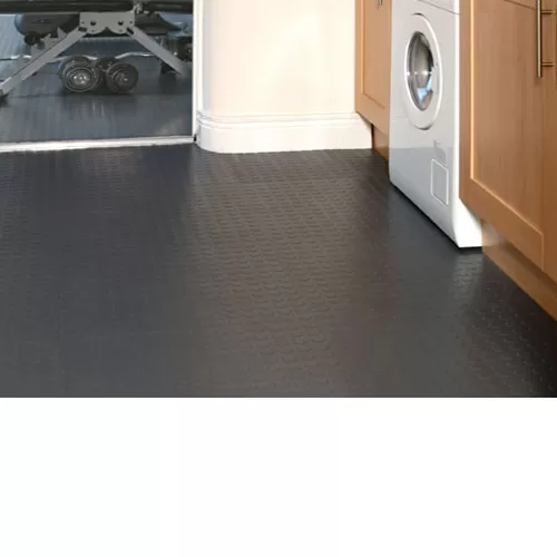 Coin Top Home Floor Tile Black Or Dark Gray 8 Tiles 4.5 Mm X 20.5x20.5 Inches 12 Coin Top Home Floor Tile Black Or Dark Gray 8 Tiles 4.5 Mm X 20.5x20.5 Inches - Image 10