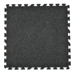 Plush Comfort Carpet Tile 5/8 Inch X 10x20 Ft. Kit Beveled Edges