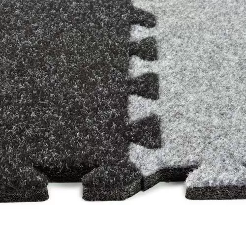 Plush Comfort Carpet Tile 5/8 Inch X 10x20 Ft. Kit Beveled Edges 5 Plush Comfort Carpet Tile 5/8 Inch X 10x20 Ft. Kit Beveled Edges - Image 3