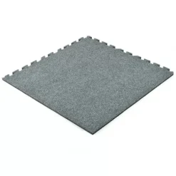 Plush Comfort Carpet Tile 5/8 Inch X 10x10 Ft. Kit Beveled Edges -Greatmats Shop comfort carpet steel med gray border full ang.jpg 3