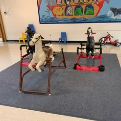 Plush Comfort Carpet Tile 5/8 Inch X 10x10 Ft. Kit Beveled Edges -Greatmats Shop comfort tile carpet 10x10 daycare 500.jpg