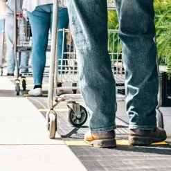 CrossLine Covid-19 Matting 3 X 80 Ft Roll -Greatmats Shop crossline distancing shoppers carts.jpg