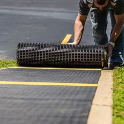 CrossLine Covid-19 Matting 3 X 80 Ft Roll -Greatmats Shop crossline rollup distancing mat.jpg