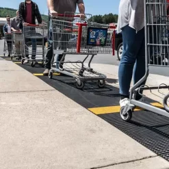 CrossLine Covid-19 Matting 2 X 80 Ft Roll -Greatmats Shop crossline shoppers distancing.jpg 1