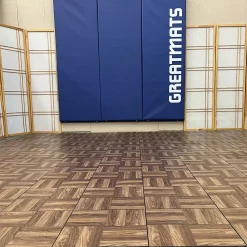 Max Tile Raised Floor Tile 5/8 Inch X 1x1 Ft. 16 Max Tile Raised Floor Tile 5/8 Inch X 1x1 Ft. -Greatmats Shop dark oak parquet max tile.jpg