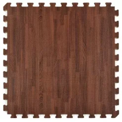 Wood Grain Reversible Interlocking Foam Tiles Trade Show 10x20 Ft. Kit -Greatmats Shop deep brown.jpg 1
