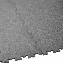 SupraTile Dovetail Textured Black / Grays 7 Mm X 20x20 Inches