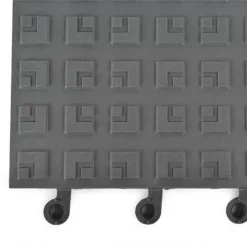 Wearwell ErgoDeck Comfort Solid 18x18 Inch Tile 17 Wearwell ErgoDeck Comfort Solid 18x18 Inch Tile -Greatmats Shop ergodeck comfort solid edge.jpg