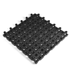 Wearwell ErgoDeck HD Open Black 18 X 18 Inch Tile -Greatmats Shop ergodeck heavy duty open angle.jpg