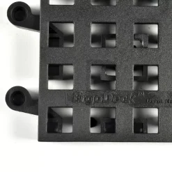 Wearwell ErgoDeck HD Open Black 18 X 18 Inch Tile -Greatmats Shop ergodeck heavy duty open corner logo.jpg