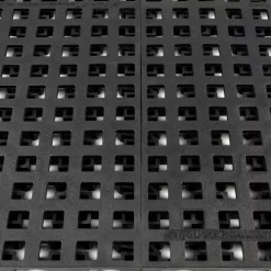 Wearwell ErgoDeck HD Open Black 18 X 18 Inch Tile -Greatmats Shop ergodeck heavy duty open seam.jpg