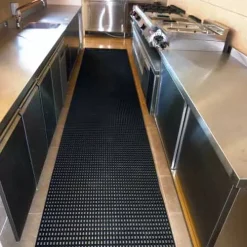 Flexigrid Industrial Matting 3 X 16.5 Ft Roll -Greatmats Shop flexigrid kitchen isle.jpg 2