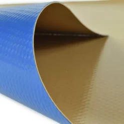 Gym Floor Cover 27 Oz Vinyl Roll 10 X 100 Ft -Greatmats Shop gym floor covers 27oz blue tan flip.jpg 1