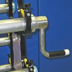 Safety Storage Racks 10 Rollers -Greatmats Shop gymguard rack hand crank.jpg 1