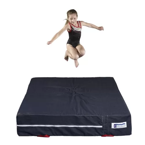 Fluffy Denim Gymnastic Mat 60x80x12 Inches 3 Fluffy Denim Gymnastic Mat 60x80x12 Inches
