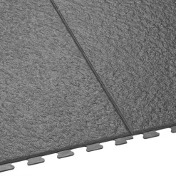 SupraTile Hidden Slate Black / Grays 5.5 Mm X 18x18 Inches