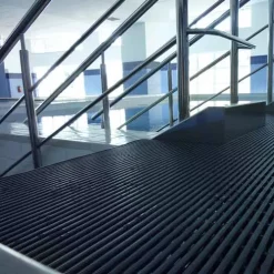 Heronrib Wet Area Safety Matting Roll 2 X 33 Ft Roll -Greatmats Shop heronrib stairway platform.jpg 1