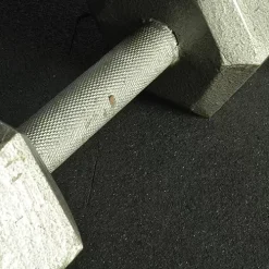 Rubber Tile Interlocking Sport Black 3/8 Inch X 2x2 Ft. -Greatmats Shop interlocking rubber floor tile weight.jpg