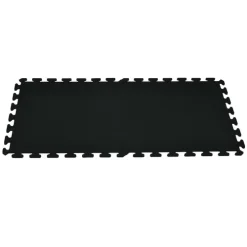 Rubber Tile Interlocking Sport Black 3/8 Inch X 2x2 Ft. -Greatmats Shop interlocking rubber flooring tile black38 2 full tiles.jpg 2
