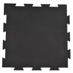 Rubber Tile Interlocking Black 8 Mm X 2x2 Ft. Pacific -Greatmats Shop interlocking rubber tile 2x2ft 8mm black full.jpg 2