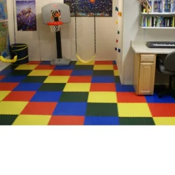 Coin Top Home Floor Tile Colors 8 Tiles 4.5 Mm X 20.5x20.5 Inches -Greatmats Shop kidsroom coin.jpg