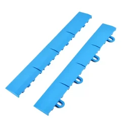 Borders For SoftFlex Floor Tiles 12-1/8 X 1-3/4x3/8 Inch -Greatmats Shop male female softflex borders.jpg