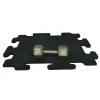 Mega Lock Rubber Tile Black 3/4 Inch X 30x30 Inches 1 Mega Lock Rubber Tile Black 3/4 Inch X 30x30 Inches -Greatmats Shop megalock full 34 dumbbell.jpg