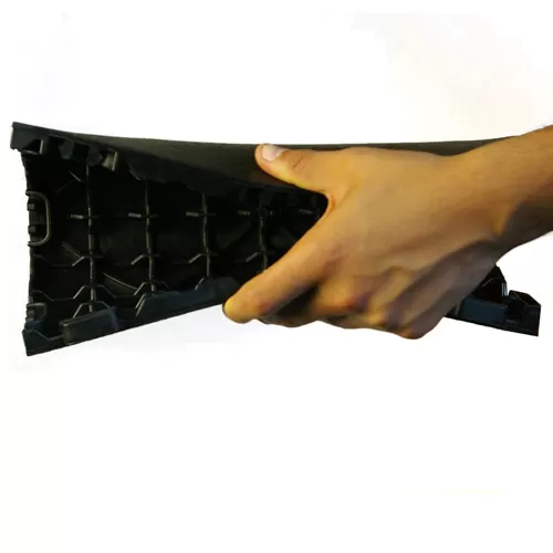 StayLock Tile Orange Peel Black 9/16 Inch X 1x1 Ft. 9 StayLock Tile Orange Peel Black 9/16 Inch X 1x1 Ft. - Image 7