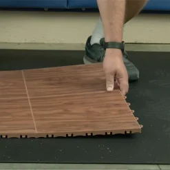 Plyometric Rubber Roll Sport 6 Mm Natural Per SF -Greatmats Shop plyometric rubber underlayment under vinyl tile flooring.jpg