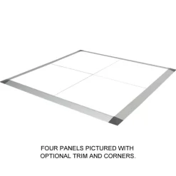 Portable Dance Floor Seamless Solid Color Cam Lock 1/2 Inch X 3x4 Ft. 11 Portable Dance Floor Seamless Solid Color Cam Lock 1/2 Inch X 3x4 Ft. -Greatmats Shop portable dance panels seamless solid wht.jpg 1