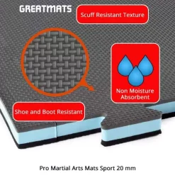 Pro Taekwondo Martial Arts Mats 20 Mm X 1x1 Meter -Greatmats Shop pro martial arts mats sport 20mm infographic.jpg