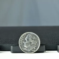 Smooth Top PVC Interlocking Black Ever 1/4 Inch X 20x20 Inches -Greatmats Shop pvc smooth ever blk thk.jpg