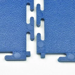 Smooth Top PVC Interlocking Color Ever 1/4 Inch X 20x20 Inch -Greatmats Shop pvc smooth ever blue intlk.jpg