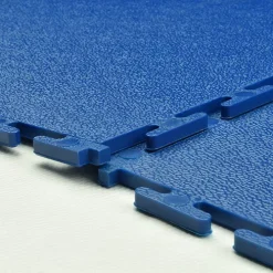 Smooth Top PVC Interlocking Color Ever 1/4 Inch X 20x20 Inch -Greatmats Shop pvc smooth ever blue intlkclup.jpg