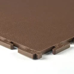 Smooth Top PVC Interlocking Color Ever 1/4 Inch X 20x20 Inch -Greatmats Shop pvc smooth ever brown crclup.jpg