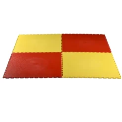 Smooth Top PVC Interlocking Color Ever 1/4 Inch X 20x20 Inch -Greatmats Shop pvc smooth ever colors rdyl quad.jpg