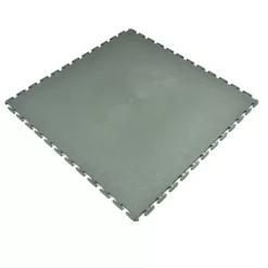 Smooth Top PVC Interlocking Grays Ever 1/4 Inch X 20x20 Inch -Greatmats Shop pvc smooth ever dark gray fullang.jpg