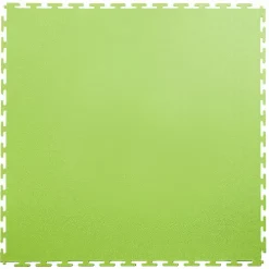 Smooth Top PVC Interlocking Color Ever 1/4 Inch X 20x20 Inch -Greatmats Shop pvc smooth ever light green full.jpg
