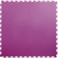 Smooth Top PVC Interlocking Color Ever 1/4 Inch X 20x20 Inch -Greatmats Shop pvc smooth ever purple full.jpg