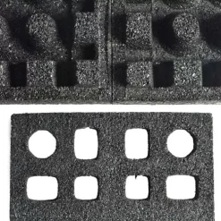 DBTile Gym Floor Tile Standard Colors 2.5 Inch X 2x2 Ft. With Quad Blok 21 DBTile Gym Floor Tile Standard Colors 2.5 Inch X 2x2 Ft. With Quad Blok -Greatmats Shop quad blok 25 2 tiles.jpg