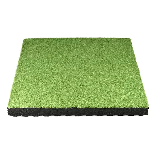 RageTurf DBTile 2.5 Inch X 24x24 Inches With Quad Blok 3 RageTurf DBTile 2.5 Inch X 24x24 Inches With Quad Blok
