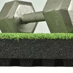 RageTurf DBTile 2.5 Inch X 24x24 Inches With Quad Blok 17 RageTurf DBTile 2.5 Inch X 24x24 Inches With Quad Blok -Greatmats Shop rageturf db side db.jpg