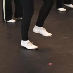 Rosco Adagio Marley Dance Floor Black 5.25 Ft. X 8 Ft. -Greatmats Shop rosco adagio dance floor clogging shoes.jpg