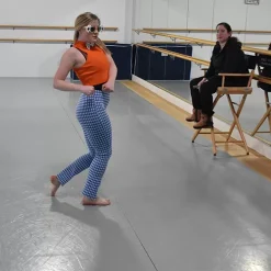 Rosco Adagio Marley Dance Floor Gray 5.25 Ft. X 6 Ft. 16 Rosco Adagio Marley Dance Floor Gray 5.25 Ft. X 6 Ft. -Greatmats Shop rosco adagio gray marley iowa ballet 2 women.jpg